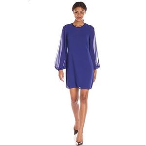 Split sleeve float dress